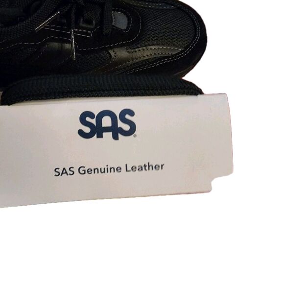 SAS Tour Mesh Women's Lace Up Sneaker Size 8.5 Wide Black New - Picture 7 of 9